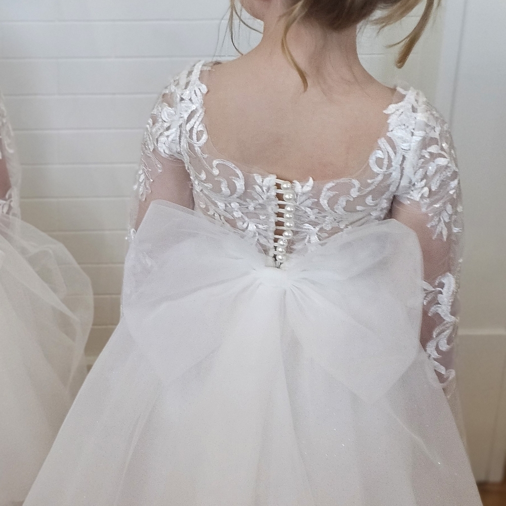 Flower Girl Dress in Ivory